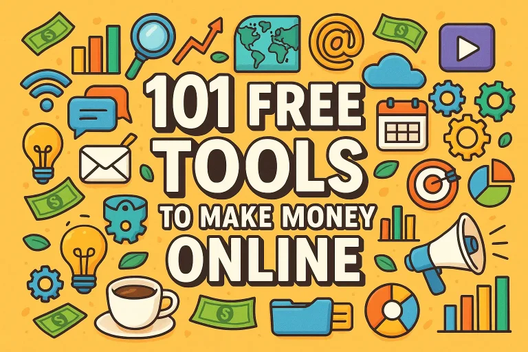101 Free Tools to Make Money Online (Updated 2025)
