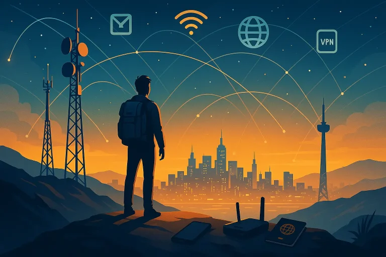 The Nomad’s Code Mastering eSIM, Internet, and VPN for Life Without Borders